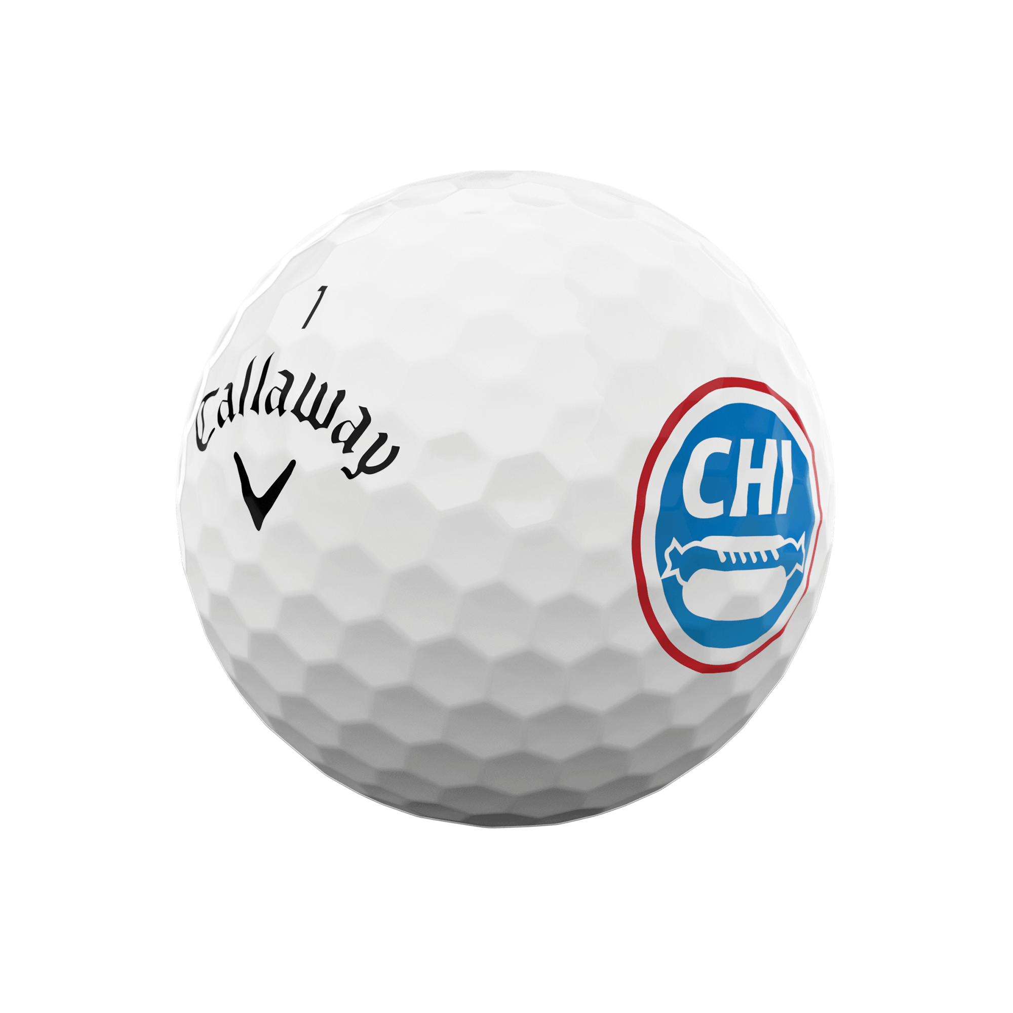 Supersoft Geo Collection Chicago Overrun Golf Balls