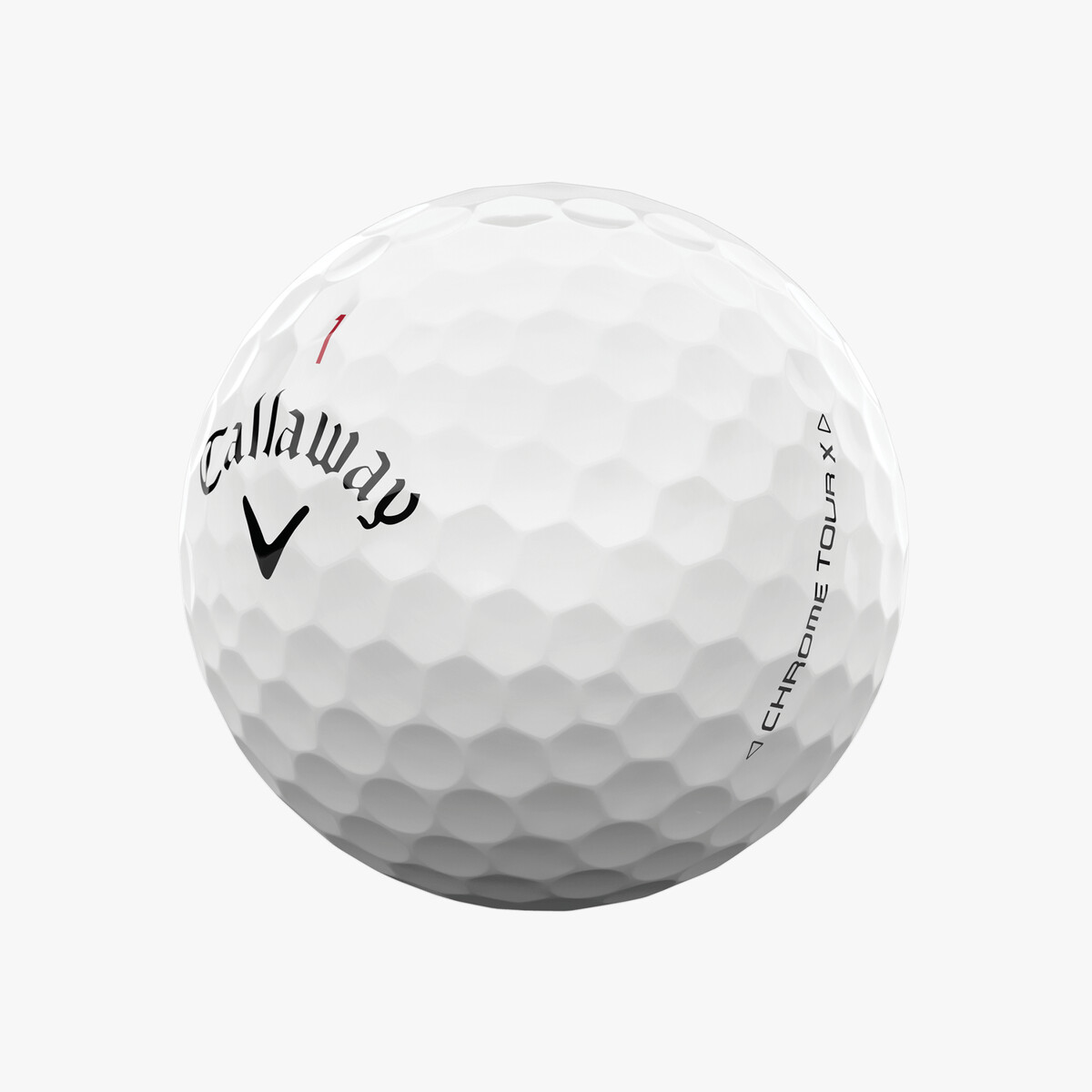 Chrome Tour X Overrun Golf Balls